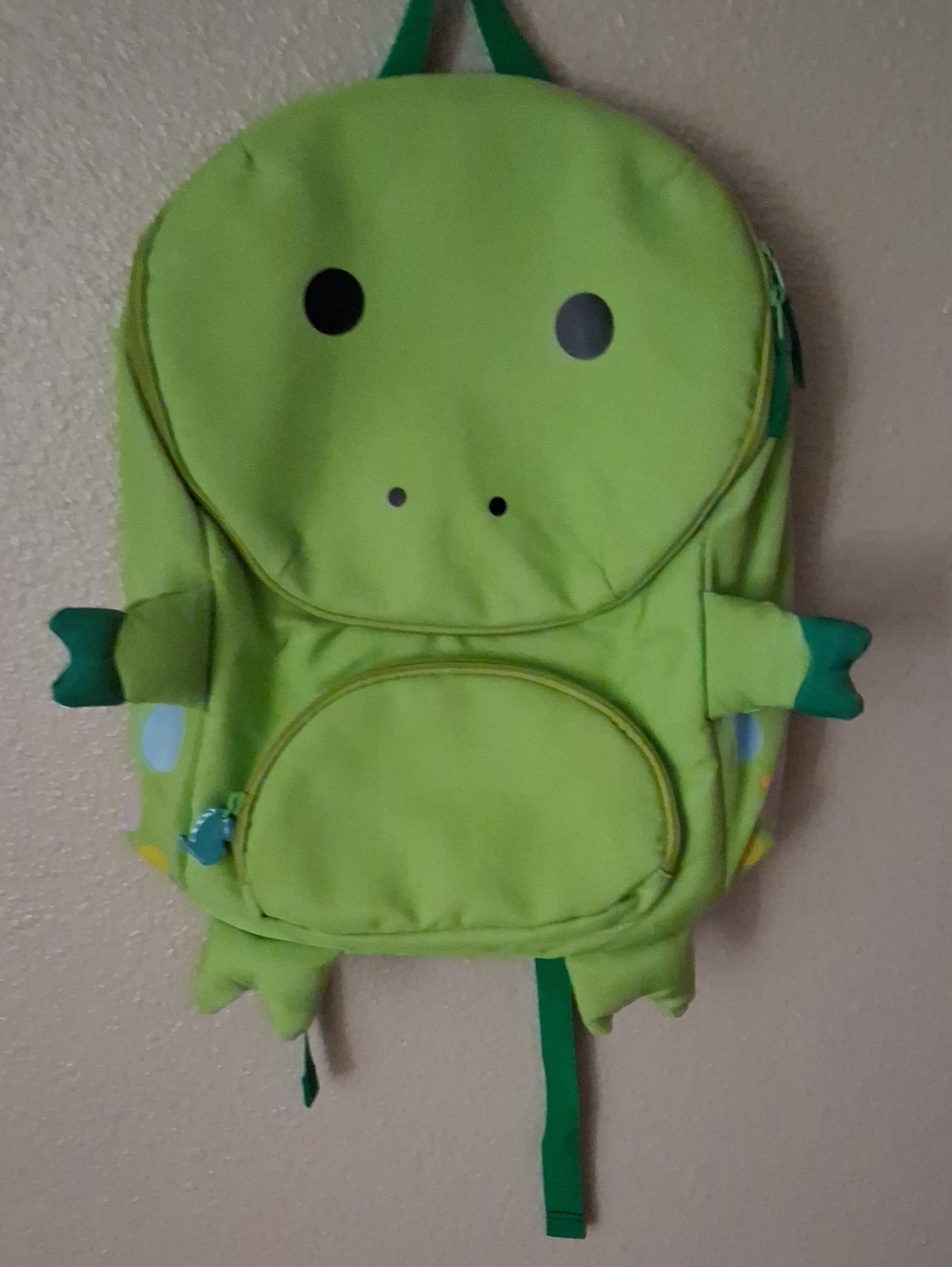 Kids Green Dinosaur Backpack - Cute Dino School Bag